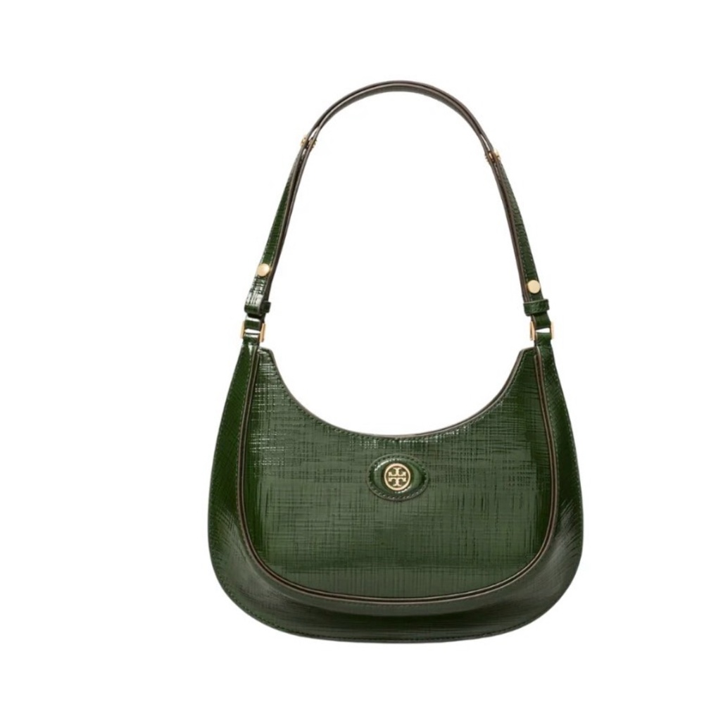 Tory Burch Forest Green Shoulder Bag